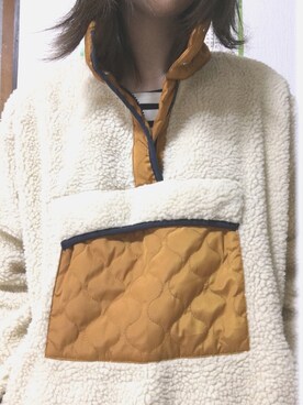 「haco!（ハコ）のアイテム（その他アウター）」を使った、kanoさん（レディース・157cm）の冬コーディネート