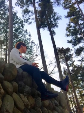 立つ鳥跡を濁さずさんのコーディネート