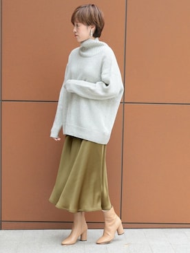 KIKUさん（レディース・160cm）の秋コーディネート