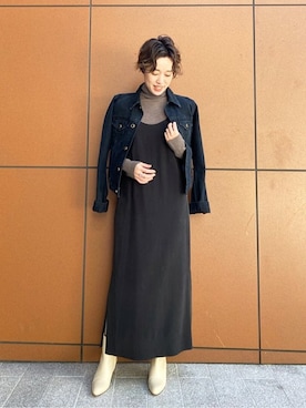 KIKUさん（レディース・160cm）の冬コーディネート