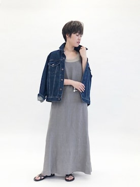 KIKUさん（レディース・160cm）の春コーディネート