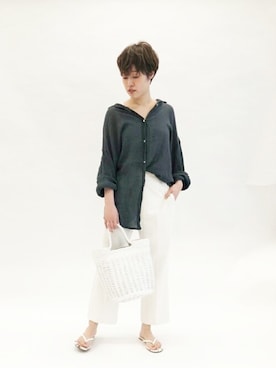 KIKUさん（レディース・160cm）の春コーディネート