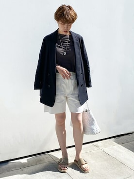 KIKUさん（レディース・160cm）の春コーディネート