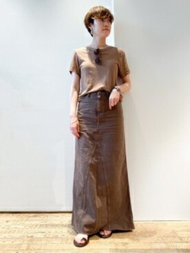 KIKUさん（レディース・160cm）の春コーディネート