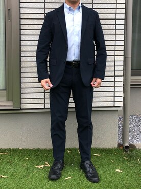 スラックスを使った 上下uniqlo のメンズ人気ファッションコーディネート Wear スラックスを使った 上下uniqlo のメンズ人気ファッションコーディネート Wear
