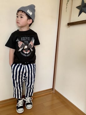 R i kｕ☺︎さん（キッズ・100cm）の春コーディネート