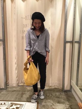 和泉さん（レディース・157cm）の秋コーディネート