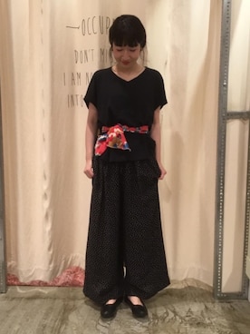 和泉さん(レディース・157cm)の夏コーディネート