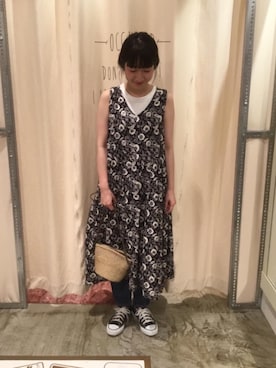 和泉さん（レディース・157cm）の夏コーディネート