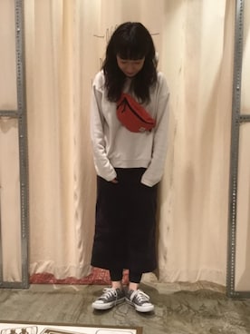 「coenスタッフスタイリング」｜「アイテム（レッグウェア）」を使った、和泉さん（レディース・157cm）の秋コーディネート