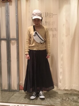 和泉さん(レディース・157cm)の冬コーディネート