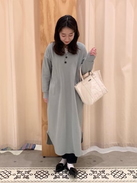 和泉さん(レディース・157cm)の冬コーディネート