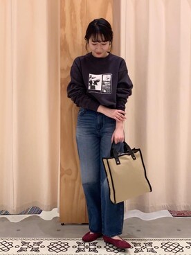 和泉さん(レディース・157cm)の冬コーディネート