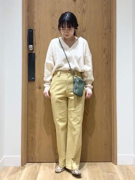 和泉さん(レディース・157cm)の春コーディネート