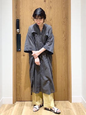 和泉さん(レディース・157cm)の春コーディネート