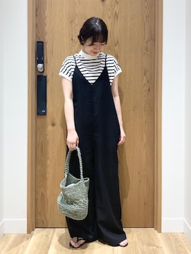 和泉さん(レディース・157cm)の夏コーディネート