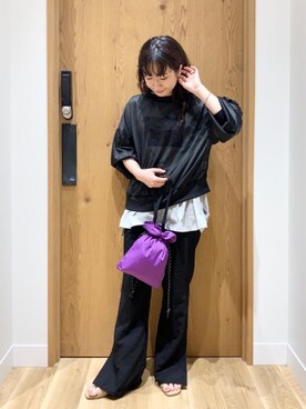 和泉さん（レディース・157cm）の夏コーディネート