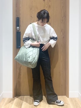 和泉さん（レディース・157cm）の夏コーディネート