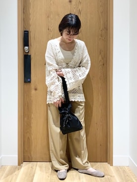 和泉さん(レディース・157cm)の秋コーディネート