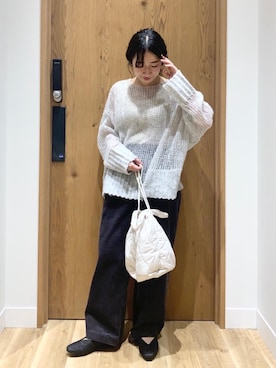 和泉さん（レディース・157cm）の秋コーディネート