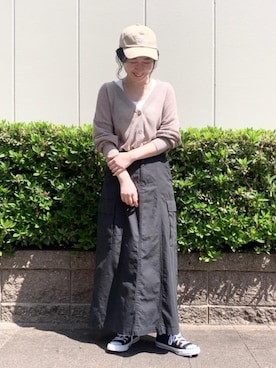 和泉さん（レディース・157cm）の春コーディネート