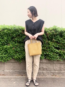 和泉さん(レディース・157cm)の春コーディネート