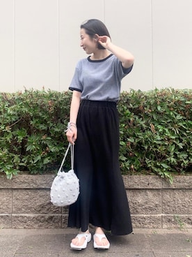 和泉さん（レディース・157cm）の夏コーディネート