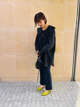 「ARRUM（アールム）のアイテム」を使った、YUKI　NUMAHATAさん（レディース・162cm）の夏コーディネート