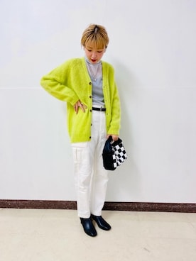 YUKI NUMAHATAさん(レディース・162cm)の冬コーディネート