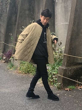 「ジョガーパンツ」｜aceshop_snapさん（メンズ・174cm）の冬コーディネート