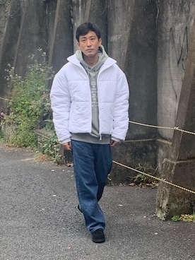 「冬アウター」｜「アイテム（その他アウター）」を使った、aceshop_snapさん（メンズ・174cm）の冬コーディネート