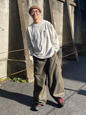 「大学生」｜aceshop_snapさん（メンズ・174cm）の春コーディネート