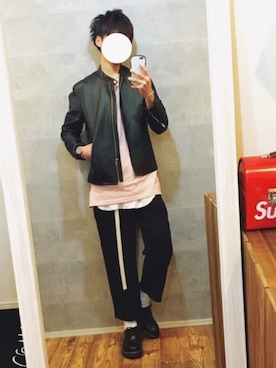 「CIAOPANIC TYPY（チャオパニックティピー）のアイテム（ジャケット/アウター）」を使った、gakuさん（メンズ・173cm）の春コーディネート