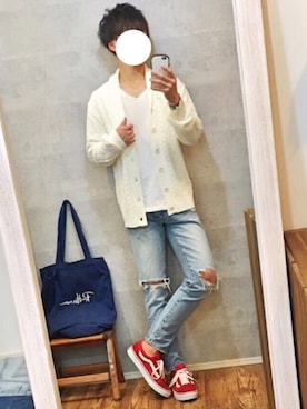 「Ron Herman（ロン ハーマン）のアイテム」を使った、gakuさん（メンズ・173cm）の春コーディネート