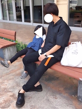 「THE CASUAL（カジュアル）のアイテム（パンツ）」を使った、gakuさん（メンズ・173cm）の夏コーディネート