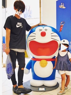 「アイテム（財布/小物、ゴールド系）」を使った、gakuさん（メンズ・173cm）の夏コーディネート
