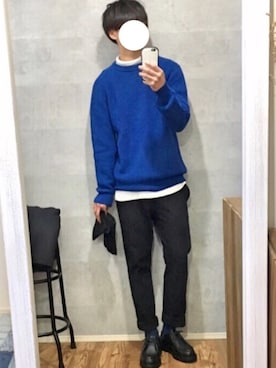 「BACK NUMBER（バックナンバー）のアイテム」を使った、gakuさん（メンズ・173cm）の冬コーディネート