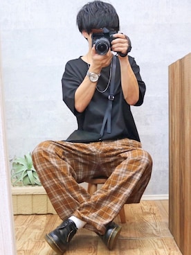 「Steven Alan（スティーブンアラン）のアイテム（レッグウェア）」を使った、gakuさん（メンズ・173cm）の夏コーディネート