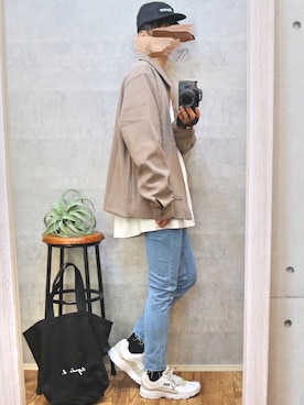 「Ungrid（アングリッド）のアイテム」を使った、gakuさん（メンズ・173cm）の秋コーディネート
