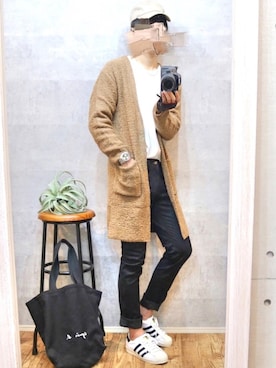 「Supreme （シュプリーム）のアイテム（財布/小物）」を使った、gakuさん（メンズ・173cm）の秋コーディネート