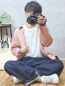 「RAGEBLUE（レイジブルー）のアイテム（その他アウター）」を使った、gakuさん（メンズ・173cm）の秋コーディネート