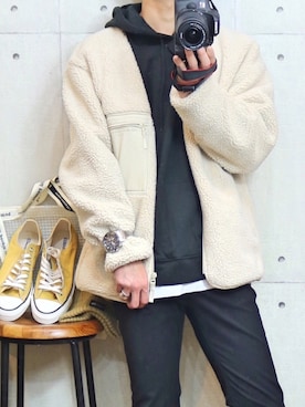 「CITIZEN（シチズン）のアイテム」を使った、gakuさん（メンズ・173cm）の冬コーディネート