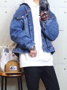 「CITIZEN（シチズン）のアイテム」を使った、gakuさん（メンズ・173cm）の冬コーディネート