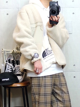 「CITIZEN（シチズン）のアイテム」を使った、gakuさん（メンズ・173cm）の冬コーディネート
