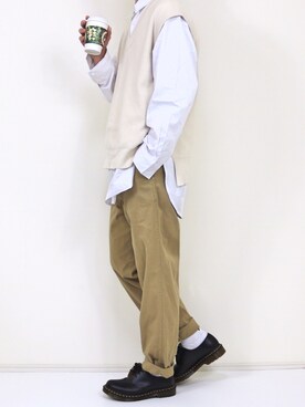 「YARD PLUS（ヤードプリュス）のアイテム」を使った、gakuさん（メンズ・173cm）の春コーディネート