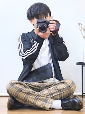 「DAISO（DAISO）のアイテム」を使った、gakuさん（メンズ・173cm）の春コーディネート