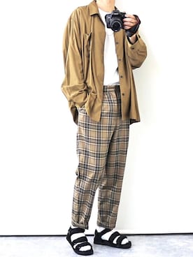 「SHAKA」｜「アイテム（その他）」を使った、gakuさん（メンズ・173cm）の春コーディネート