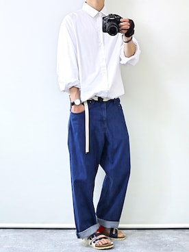 「YARD PLUS（ヤードプリュス）のアイテム」を使った、gakuさん（メンズ・173cm）の春コーディネート