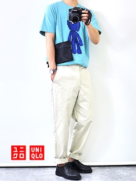 「DAISO（DAISO）のアイテム」を使った、gakuさん（メンズ・173cm）の夏コーディネート