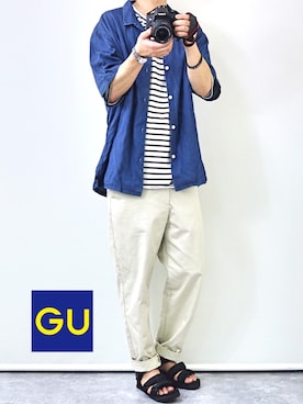 「SHAKA」｜「アイテム（その他）」を使った、gakuさん（メンズ・173cm）の夏コーディネート
